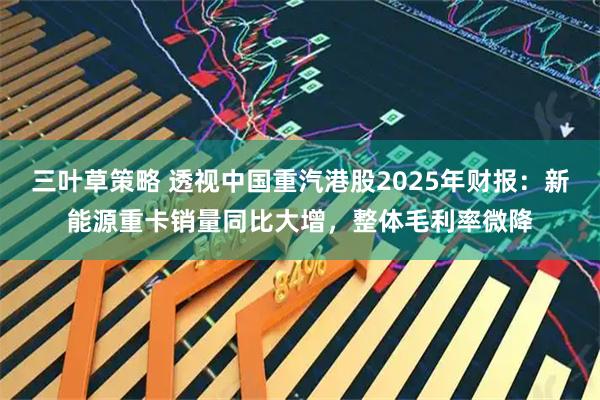 三叶草策略 透视中国重汽港股2025年财报：新能源重卡销量同比大增，整体毛利率微降