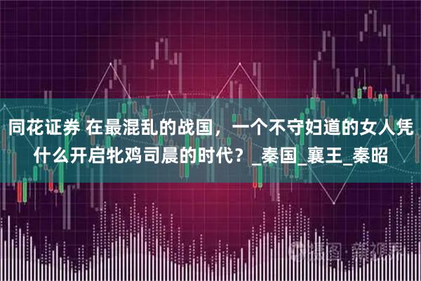 同花证券 在最混乱的战国，一个不守妇道的女人凭什么开启牝鸡司晨的时代？_秦国_襄王_秦昭